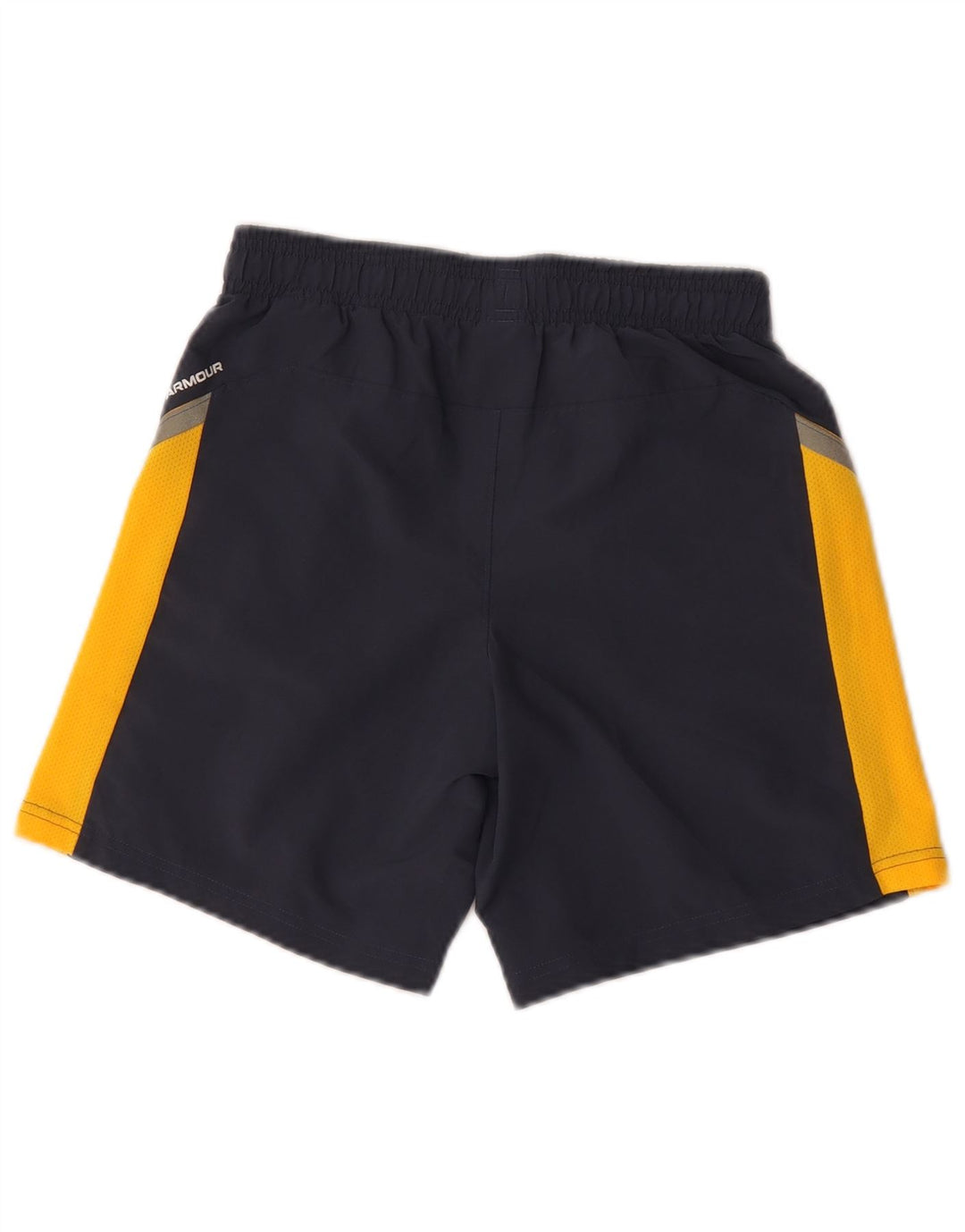 Under Armour Jungen-Sportshorts, 9–10 Jahre, mittelgroß, Marineblau, Farbblock
