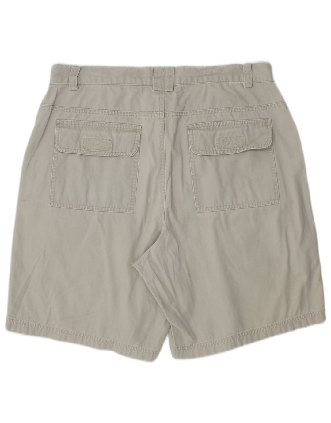 EDDIE BAUER Herren Cargoshorts W34 Große graue Baumwolle