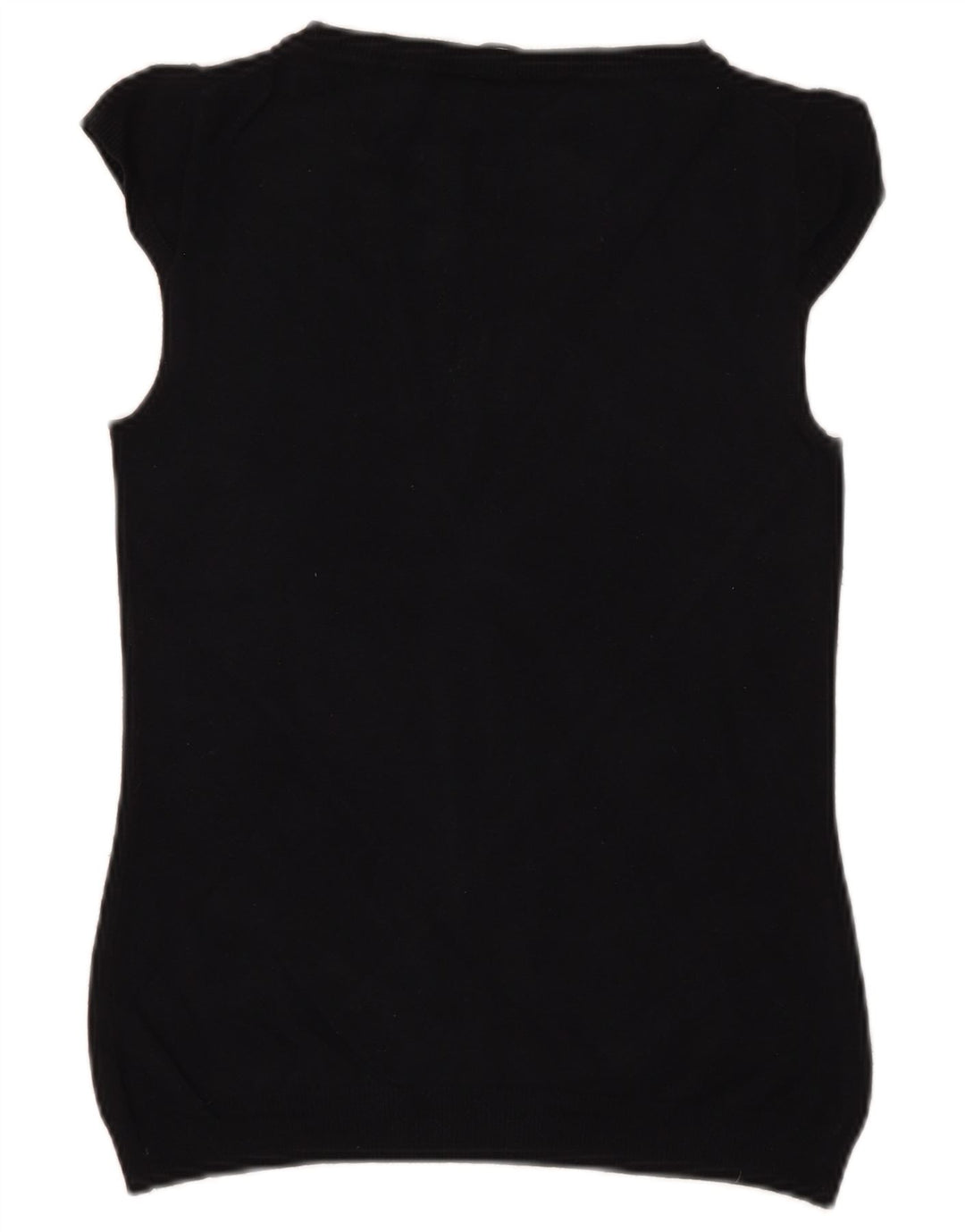 MARELLA Damen Pullover mit kurzen Ärmeln und U-Boot-Ausschnitt, Gr. 8, Schwarz