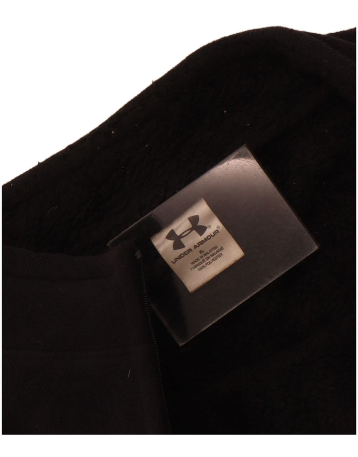 Under Armour Damen Fleecejacke UK 18 XL Schwarz Polyester