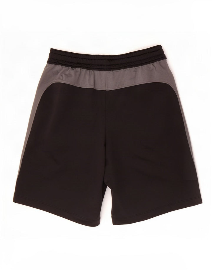 Under Armour Herren-Sportshorts aus mittelschwarzem Colourblock-Polyester