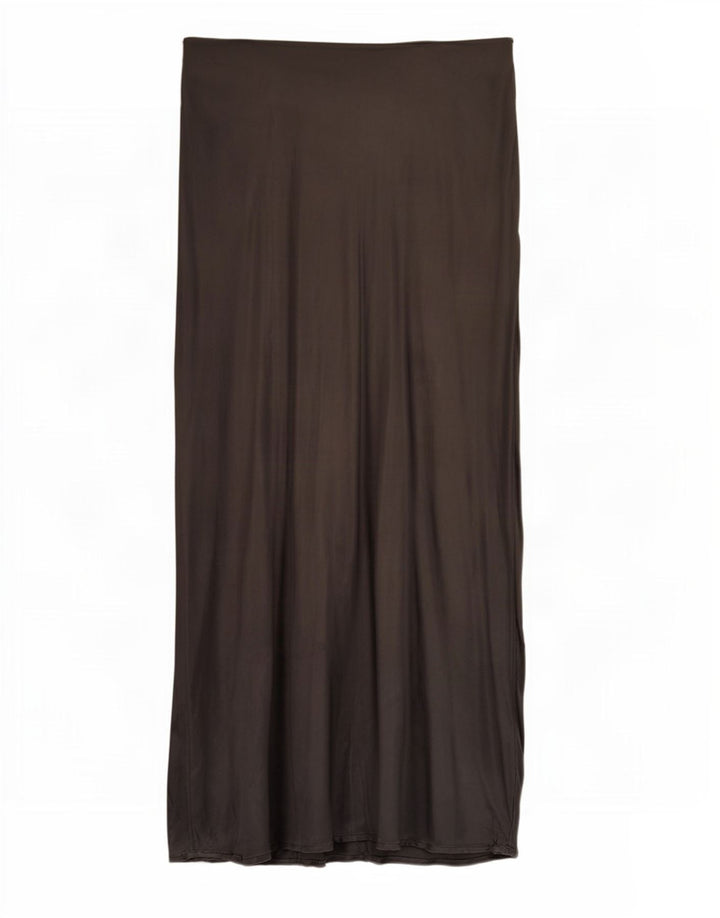 Zara Damen Maxirock Medium W28 Grau