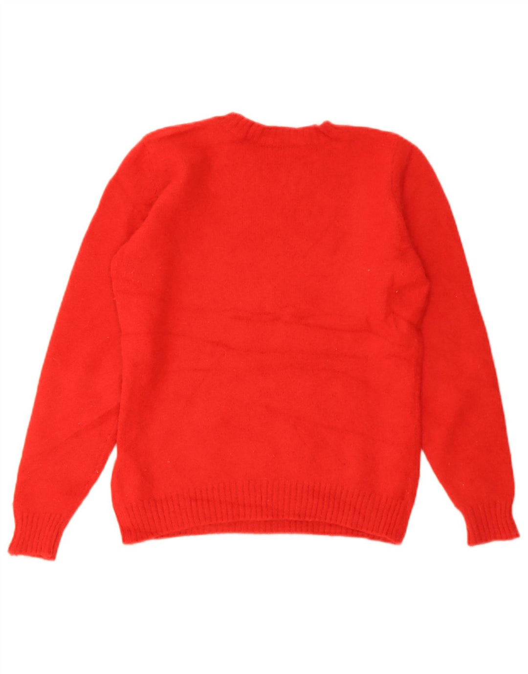 Marks & Spencer Damen Crop Pullover mit Rundhalsausschnitt, Gr. 8, Rot