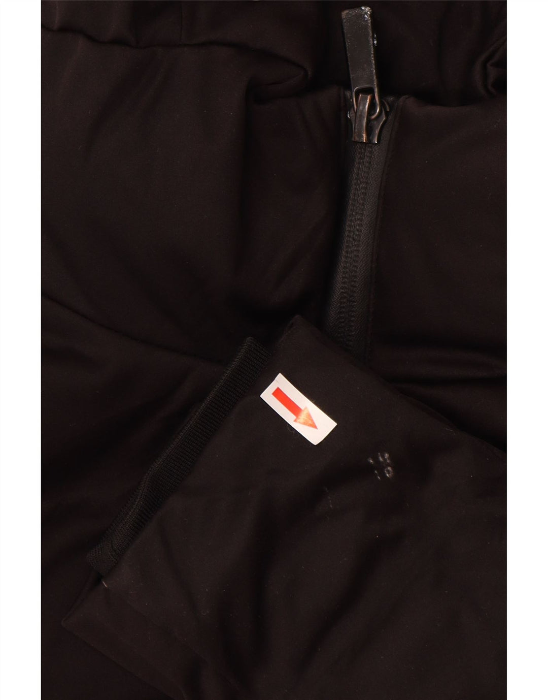 Zara Herren-Jacke mit Kapuze, gepolstert, Größe 36, Größe S, Schwarz, Polyester