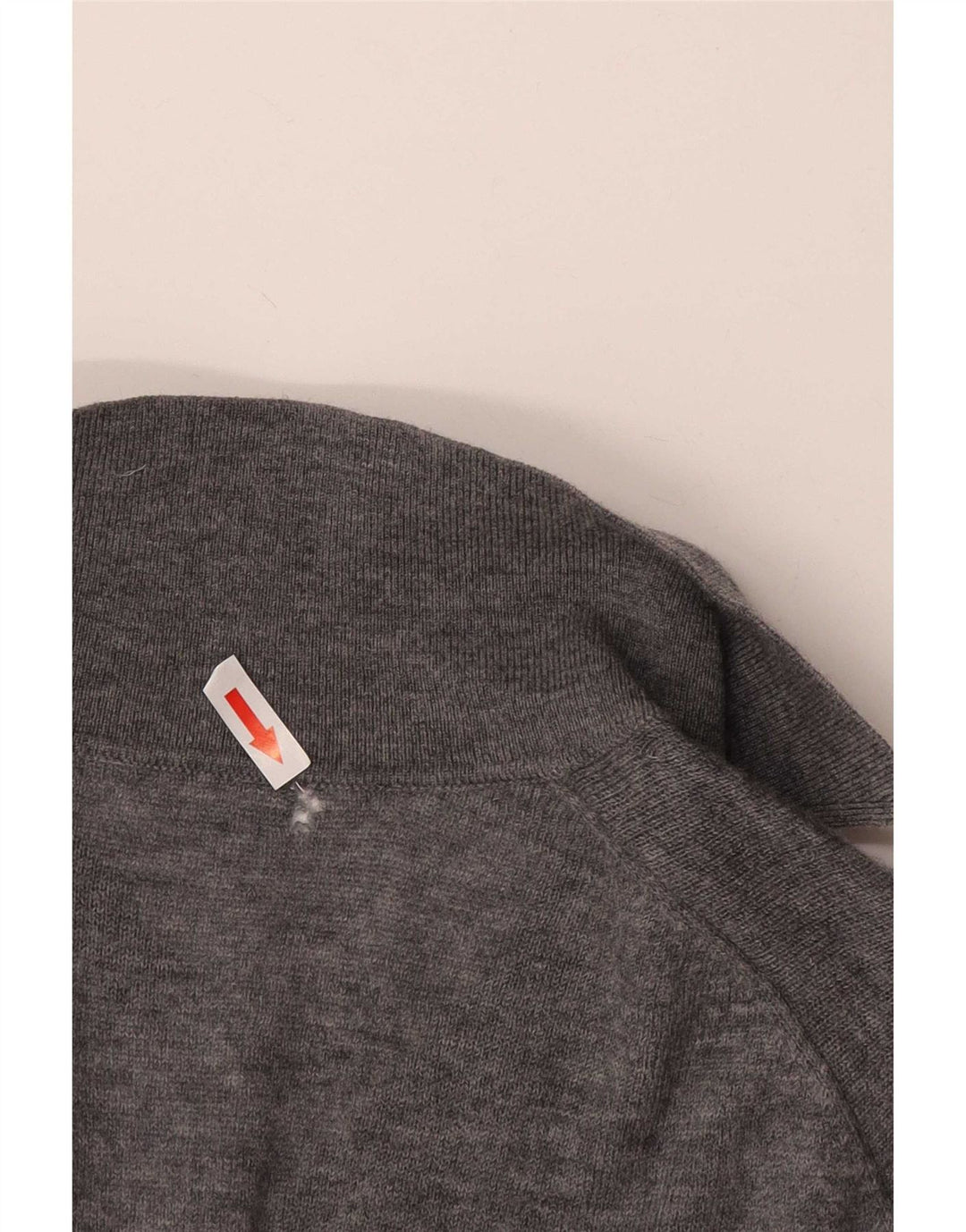 Zara Damen Strickjacke UK 18 XL Graue Wolle