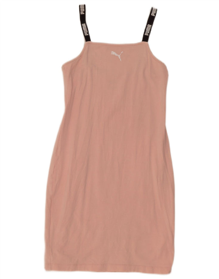 Puma Damen Graphic Slip Dress UK 6 XS Rosa Polyester