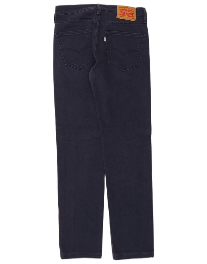 Levi's Herren 511 Slim Jeans W32 L32 Marineblau Baumwolle