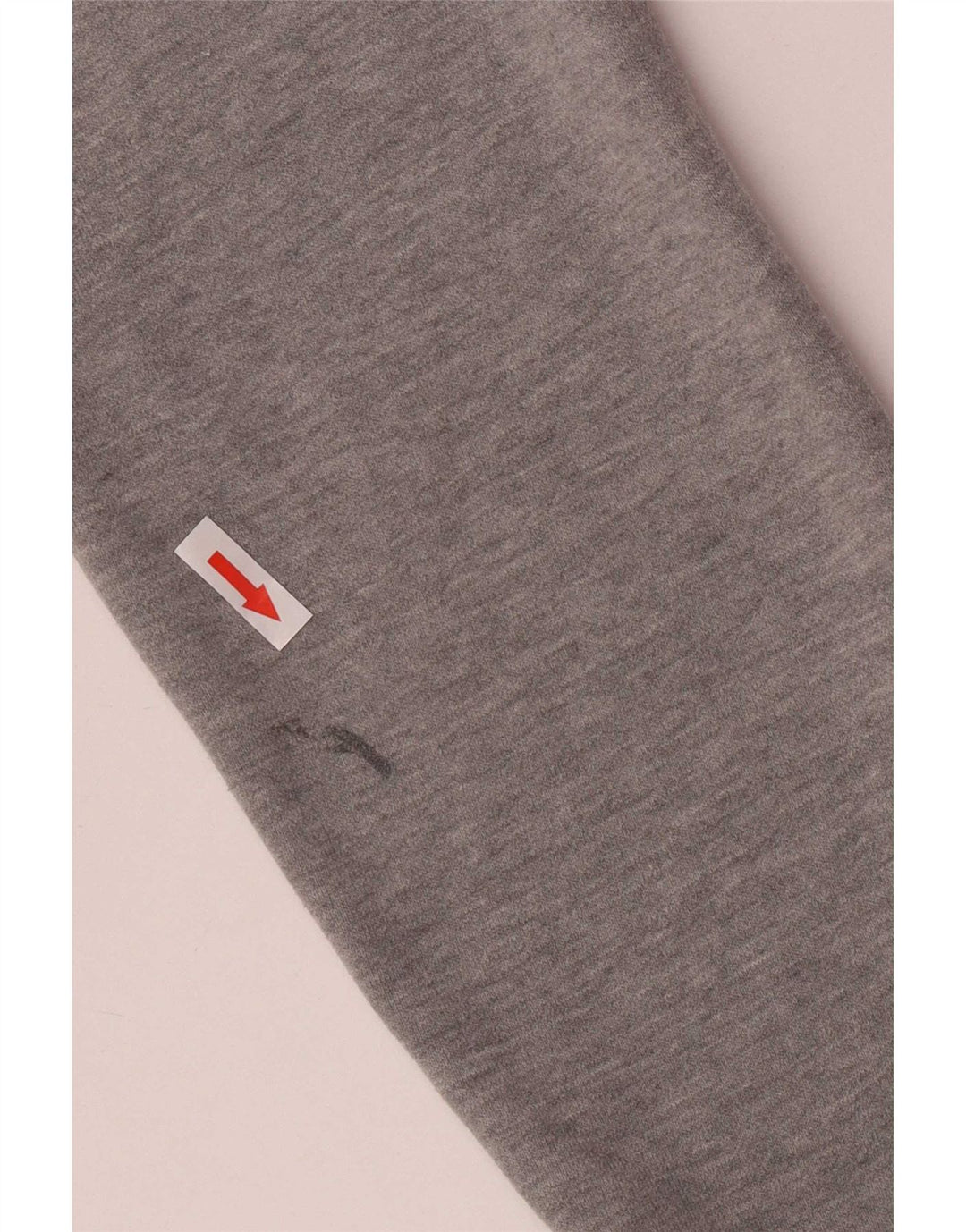 Ellesse Herren-Kapuzenpullover mit grafischer regulärer Passform, Größe S, graue Baumwolle