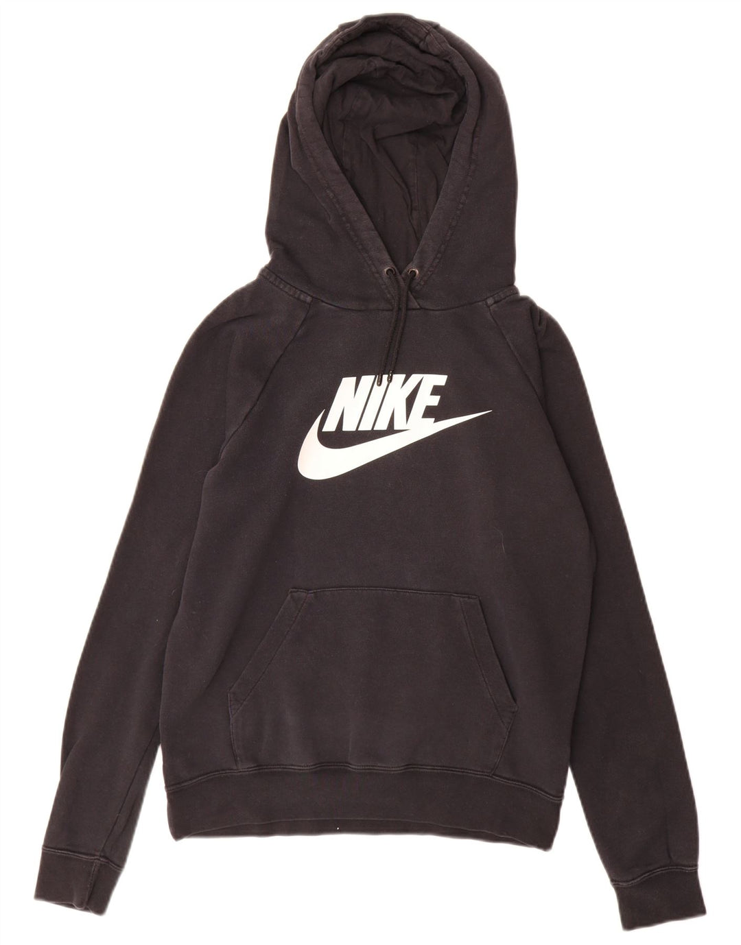 Nike Herren-Kapuzenpullover mit Grafik, Größe S, Schwarz, Baumwolle