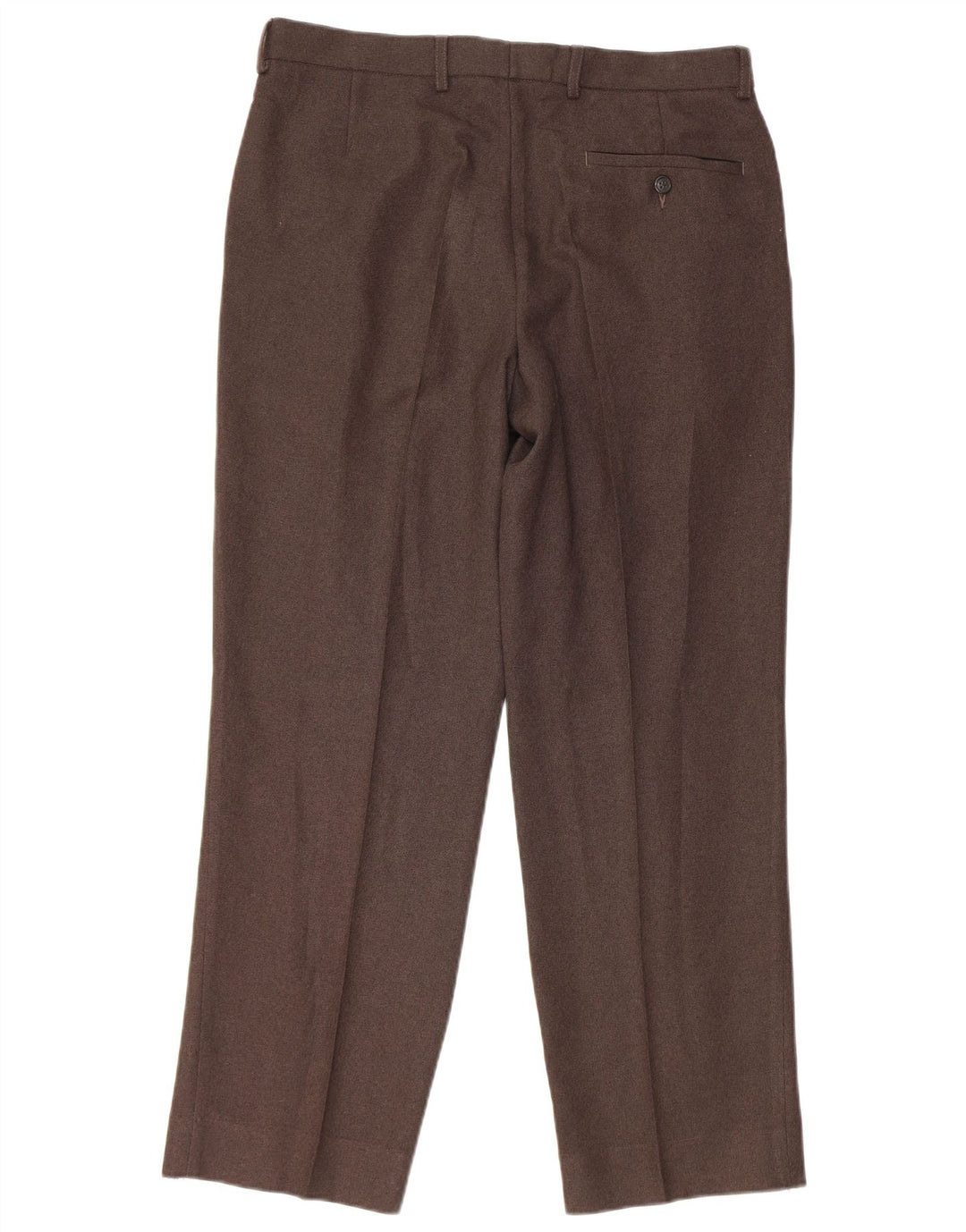 Gerade Herren-Chinohose von Marks & Spencer, W34, L29, braun, Polyester