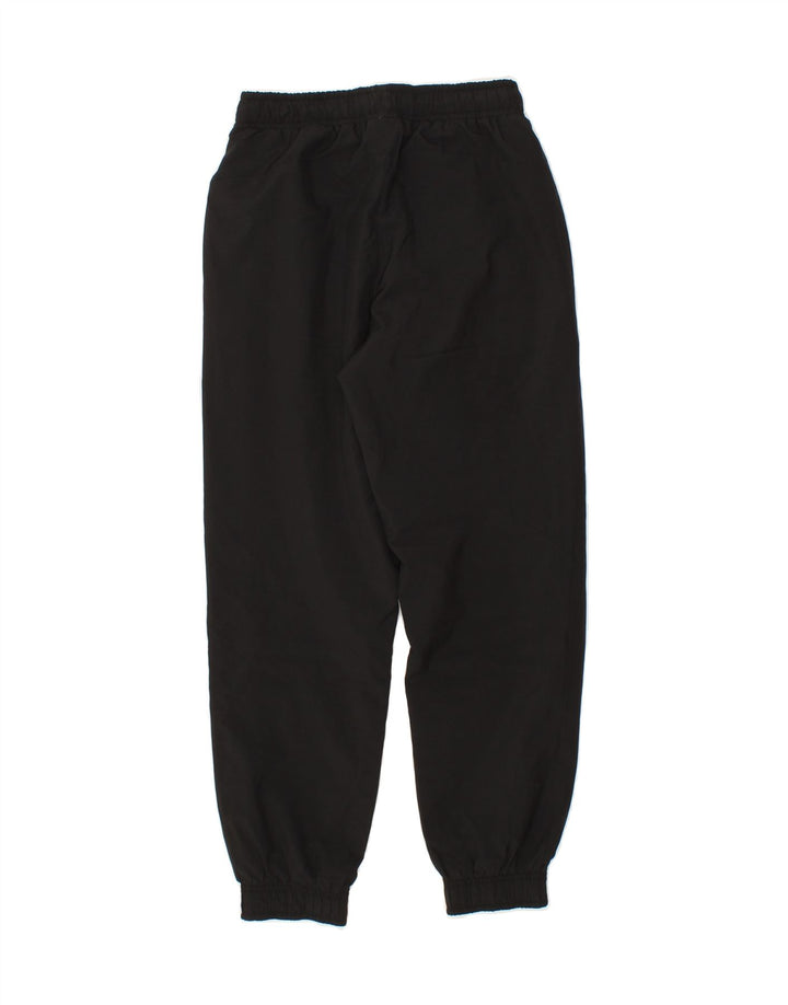 PUMA Boys Tracksuit Trousers Joggers 11-12 Years  Black Polyester Vintage Puma and Second-Hand Puma from Messina Hembry 