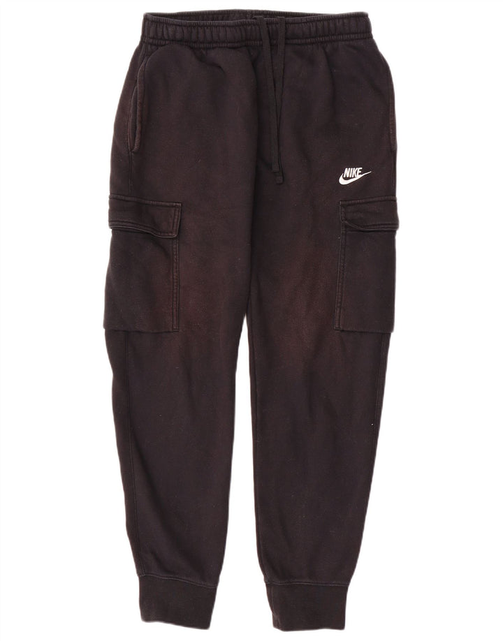 Nike Herren Cargo-Trainingshose, Jogginghose, Größe S, Schwarz, Baumwolle