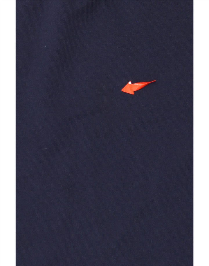 PUMA Herren-Pullover-Trainingsanzugoberteil mit Reißverschluss, Größe L, Marineblau