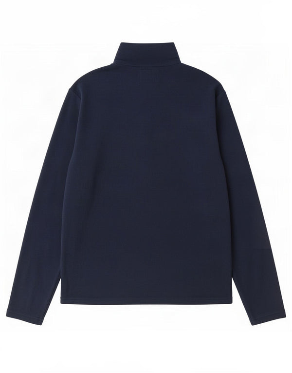Mountain Warehouse Herren-Fleecepullover mit Reißverschluss am Kragen, Größe S, Marineblau