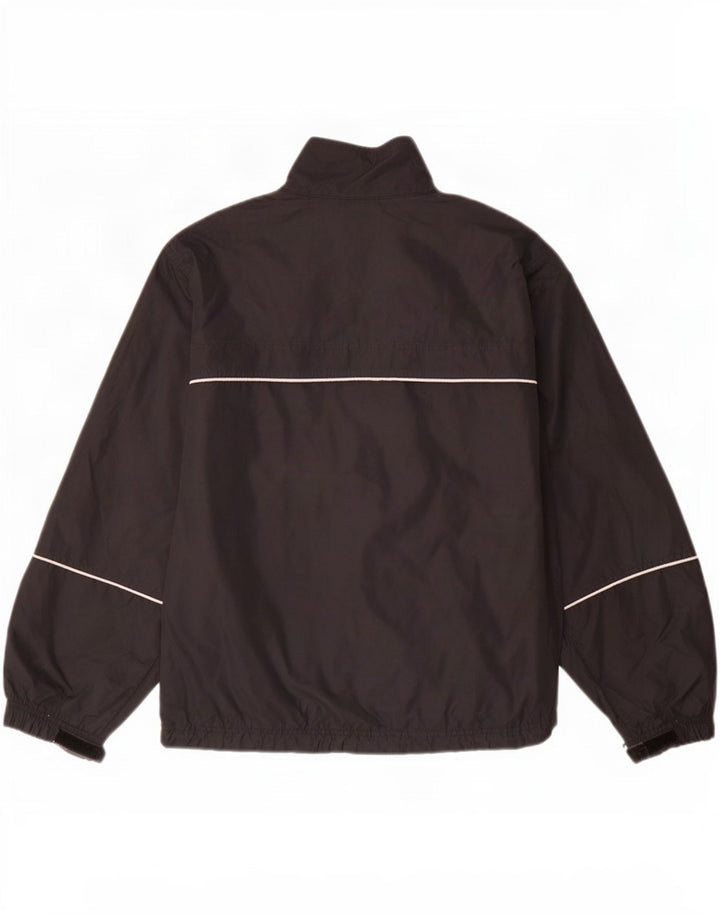 Gap Herren Regenjacke UK 38 Mittelschwarzes Nylon