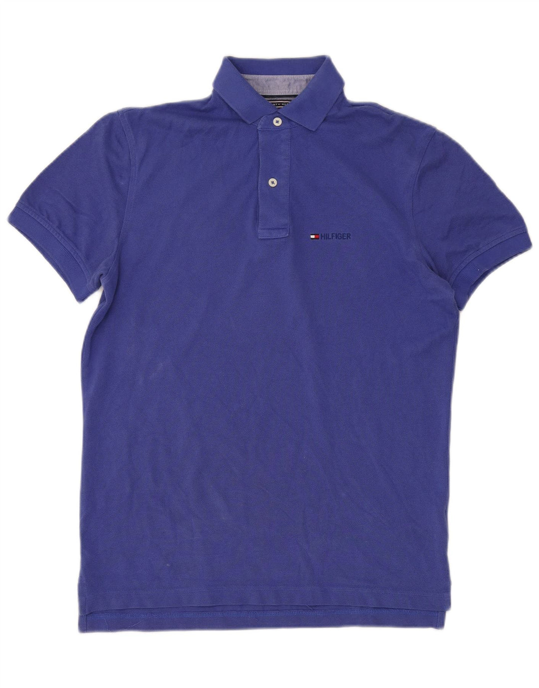 TOMMY HILFIGER Herren Poloshirt Kleine blaue Baumwolle