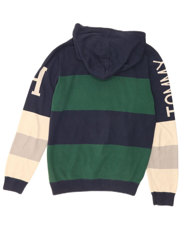 Tommy Hilfiger Jungen-Pullover mit Grafik, 15–16 Jahre, mehrfarbig, Farbblock