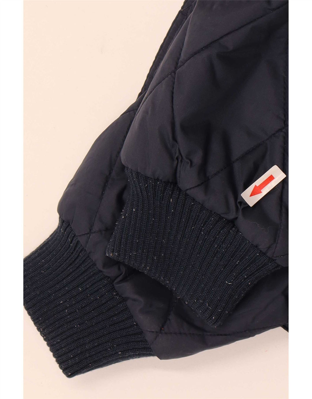 Replay Herren-Steppjacke mit Kapuze, UK 40, Größe L, marineblaues Nylon