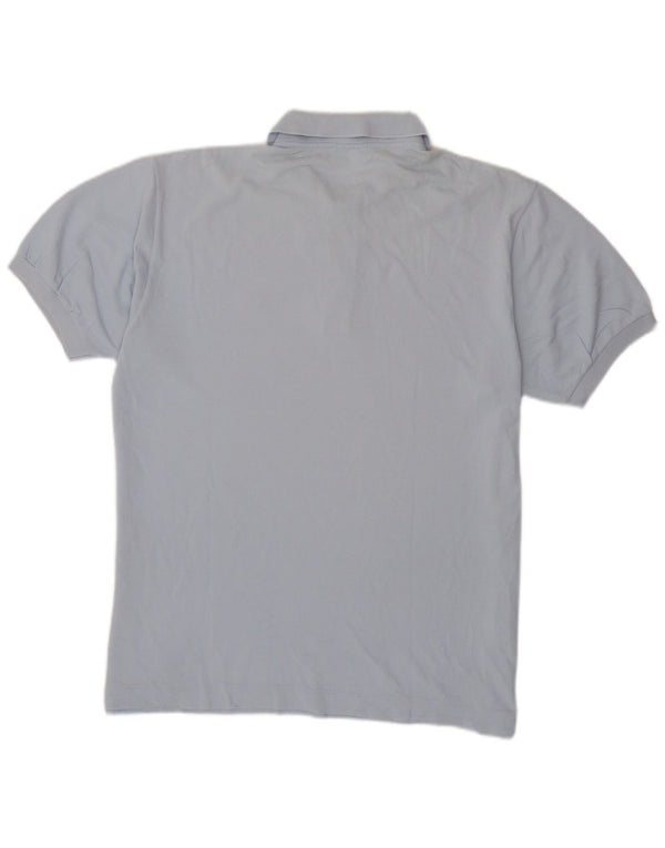 Lacoste Herren-Poloshirt, Größe 5, groß, blaue Baumwolle