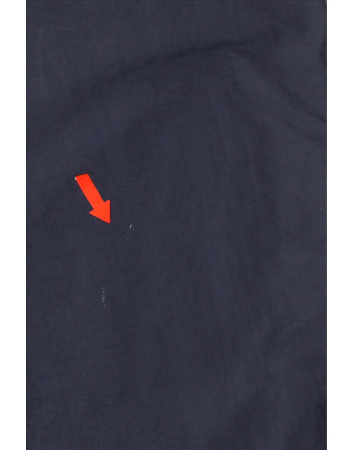EDDIE BAUER Womens Straight Cropped Trousers US 8 Medium W33 L24 Navy Blue Vintage Eddie Bauer and Second-Hand Eddie Bauer from Messina Hembry 