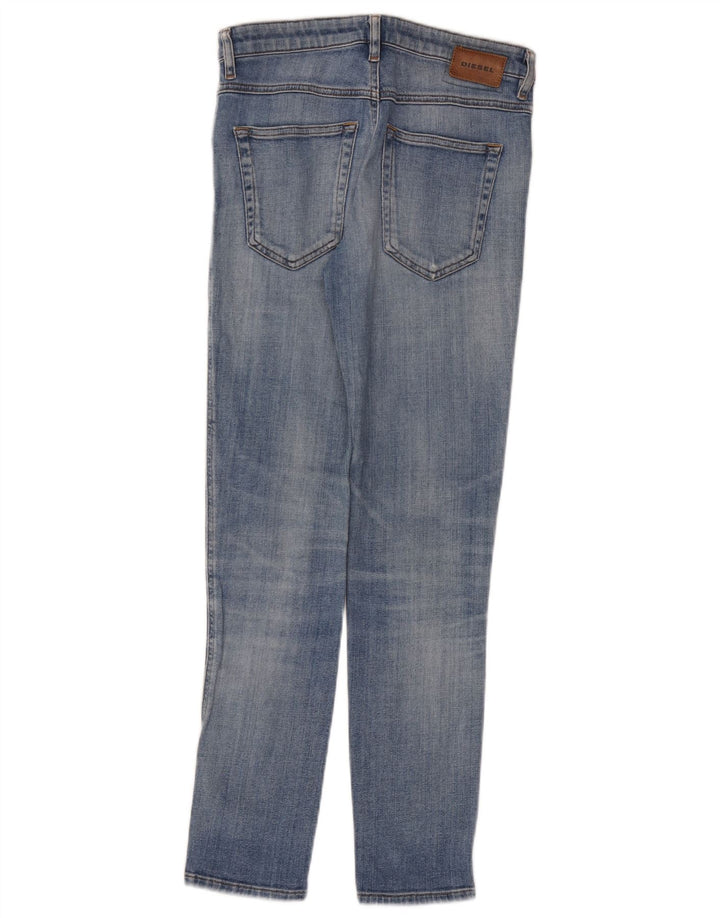 Diesel Damen Babhila Distressed Slim Fit Skinny Jeans W26 L28 Blau