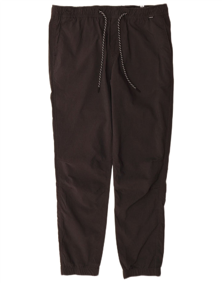 Hurley Damen Jogger-Chinohose, Größe M, W32, L30, Grau, Nylon