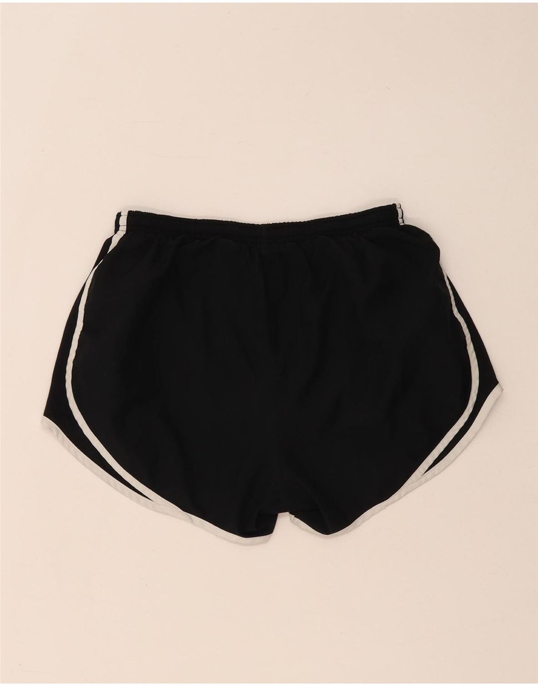 Nike Damen Dri Fit Sport Shorts UK 12 Medium Schwarz Polyester