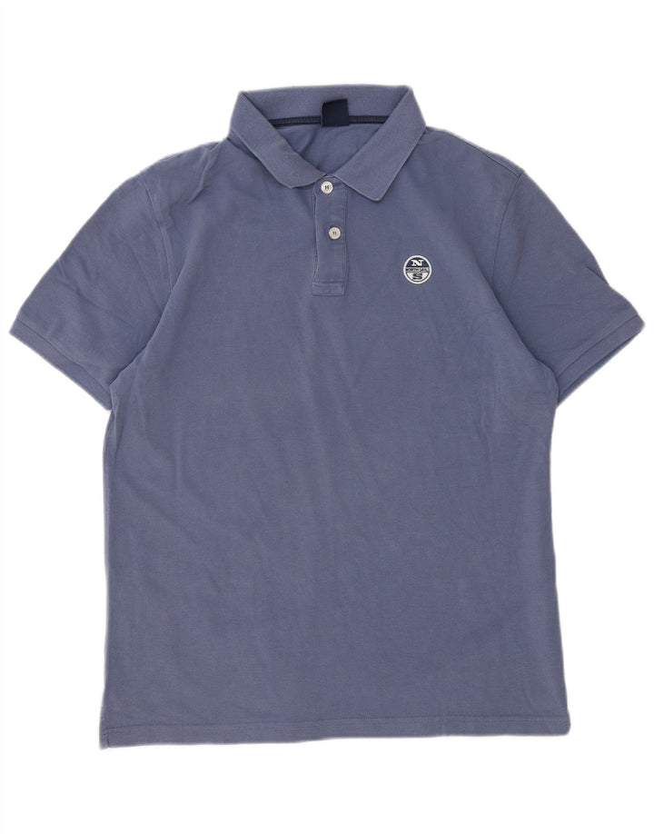 North Sails Herren Poloshirt Small Blau