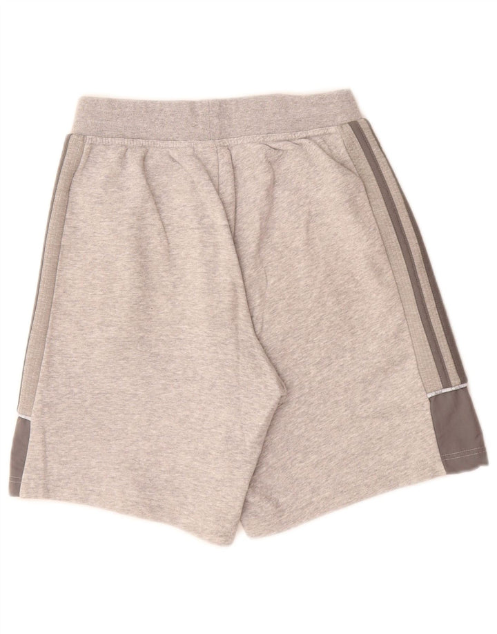 ADIDAS Herren Sport Shorts Kleine graue Baumwolle