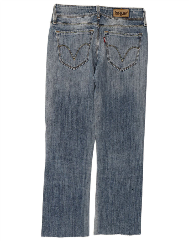 Levi's Damen 470 Straight Jeans W28 L26 Blau
