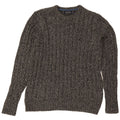 NAUTICA Mens Crew Neck Jumper Sweater Medium Grey Acrylic
