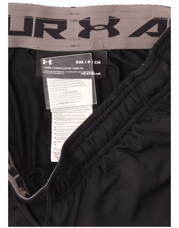 UNDER ARMOUR Herren-Sportshorts, Größe S, Schwarz, Polyester, Sport