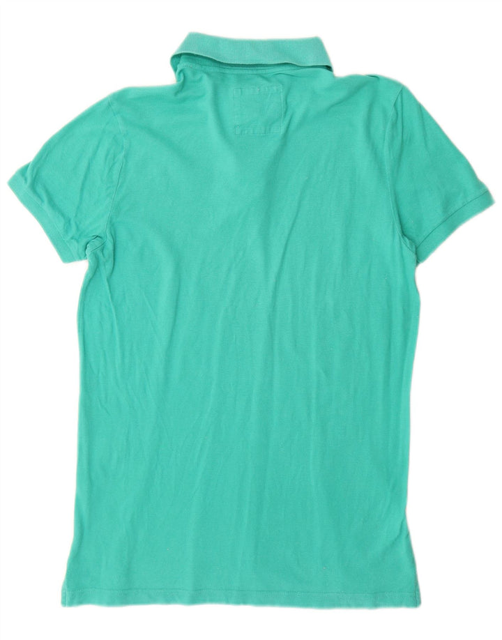 Hollister Herren Poloshirt Small Türkis