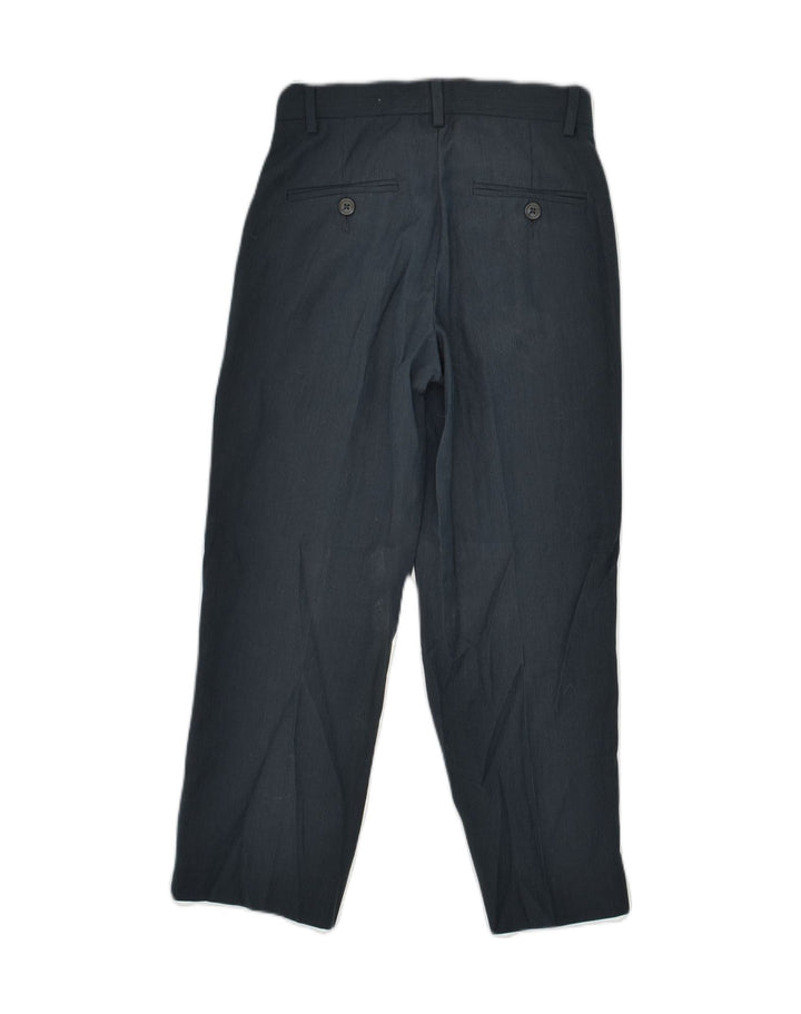 CALVIN KLEIN Boys Straight Casual Trousers 7-8 Years W22 L20 Grey | Vintage Calvin Klein | Thrift | Second-Hand Calvin Klein | Used Clothing | Messina Hembry 