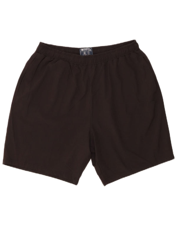 Mountain Warehouse Mens Sport Shorts Large Black Polyester
