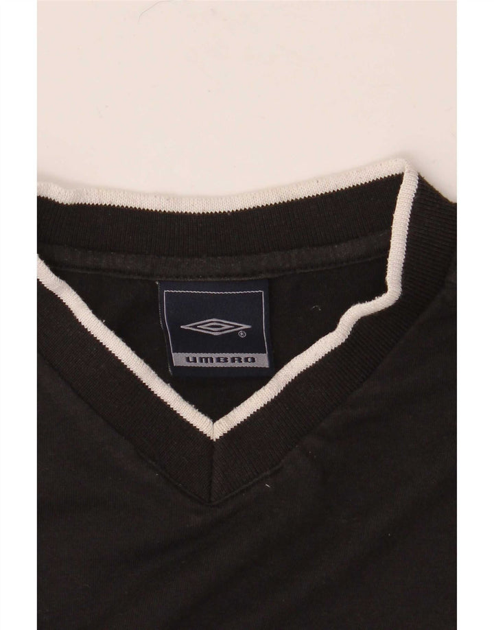Umbro Herren-Weste Top Medium Schwarz Polyester
