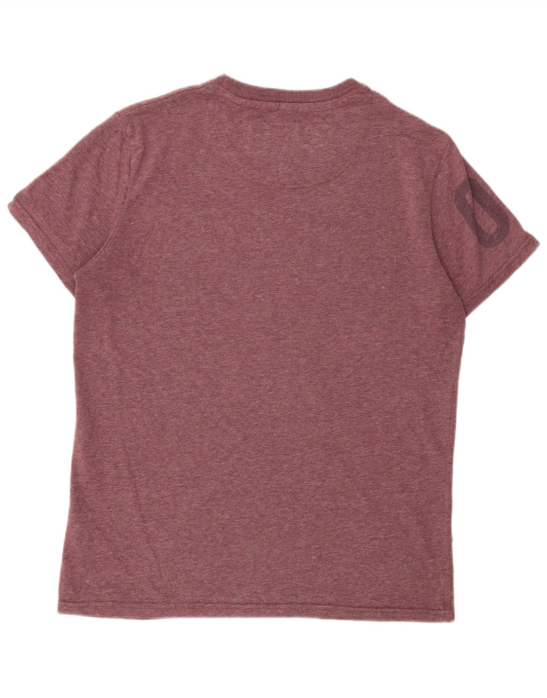 Superdry Herren Grafik-T-Shirt-Oberteil XL aus kastanienbrauner Baumwolle