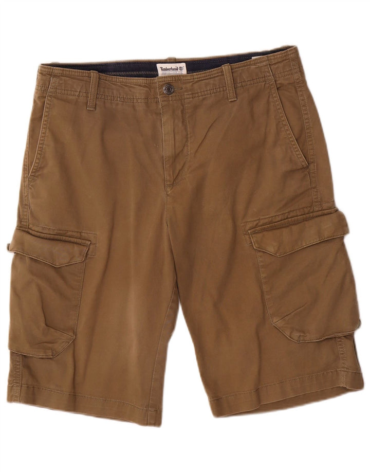Timberland Herren Cargoshorts W30 Mittelbeige Baumwolle