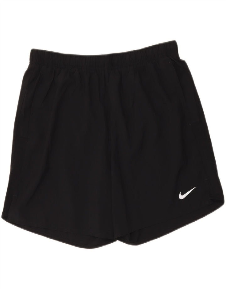 Nike Herren Dri Fit Sportshorts, groß, aus schwarzem Polyester