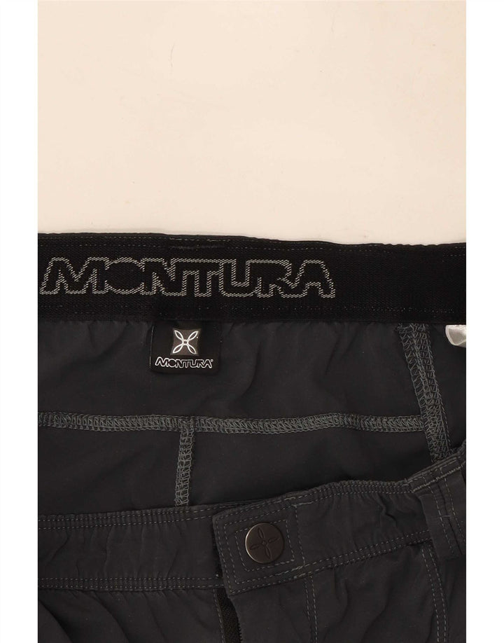 Montura Herren Cargo-Shorts, Größe L, W34, Grau