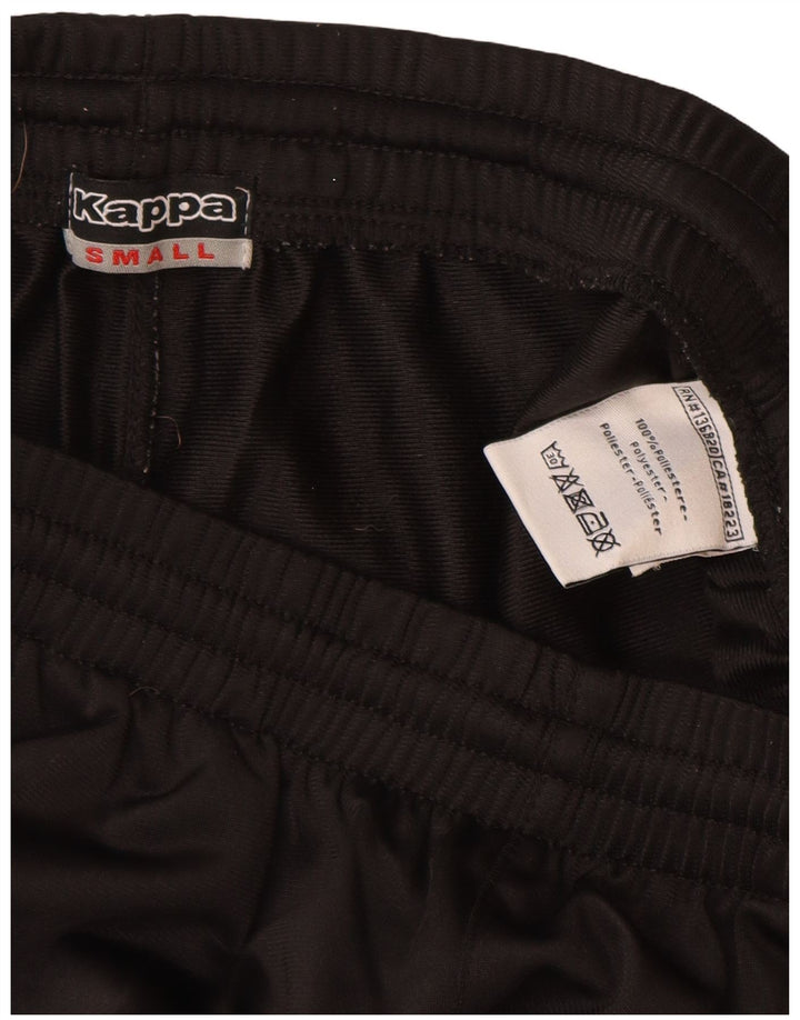 Kappa Herren-Trainingshose, Jogginghose, Größe S, Schwarz, Polyester