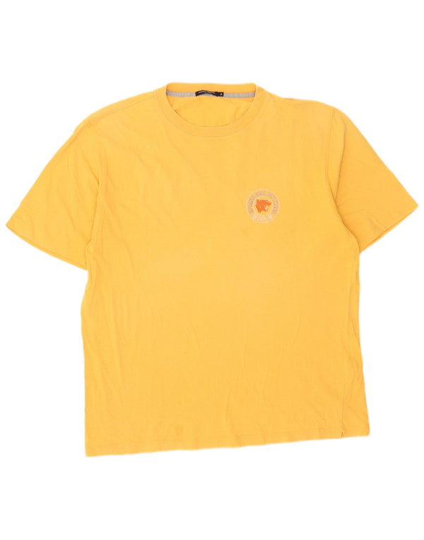 Marina Yachting Herren Grafik T-Shirt Top XL Gelb Baumwolle