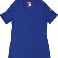 ADIDAS Womens Climalite T-Shirt Top UK 14 Large Blue Polyester Vintage Adidas and Second-Hand Adidas from Messina Hembry 