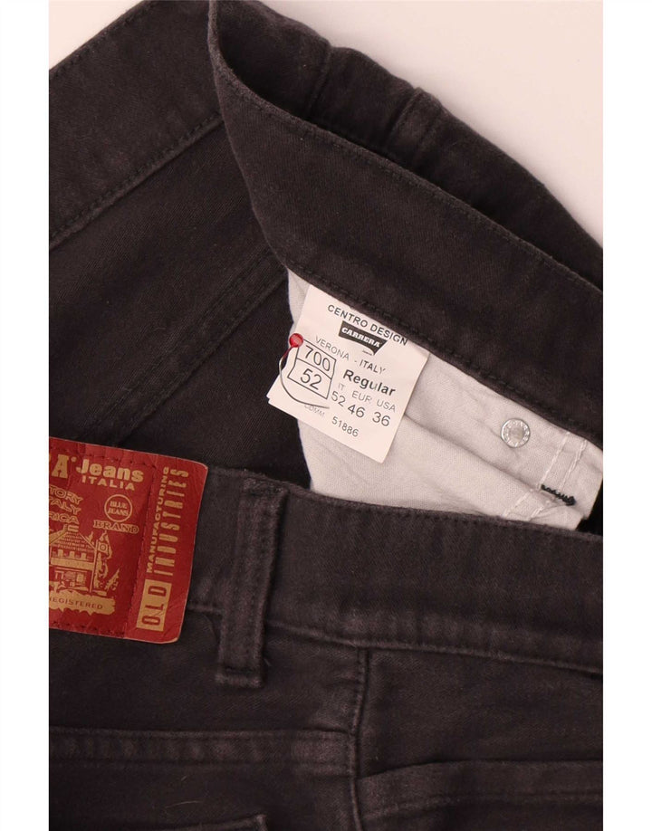 Carrera Herren 700 Regular Freizeithose W36 L32 Graue Baumwolle