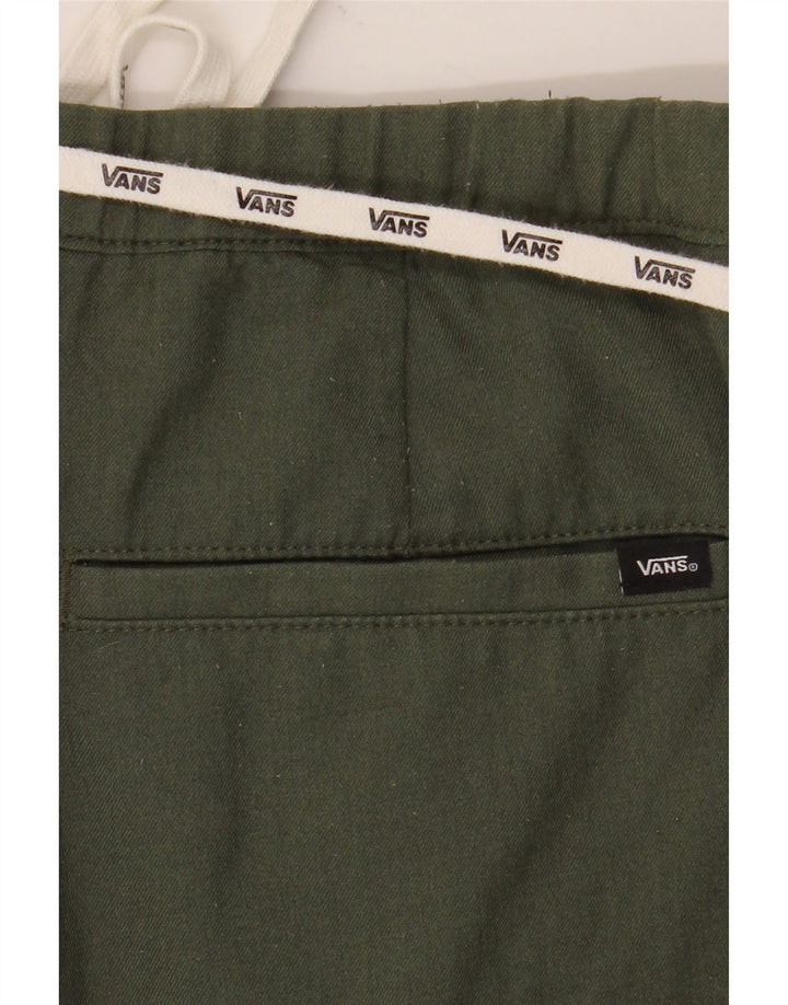 Vans Gerade Cargohose für Herren, Größe L, W32, L28, Grün, Polyester