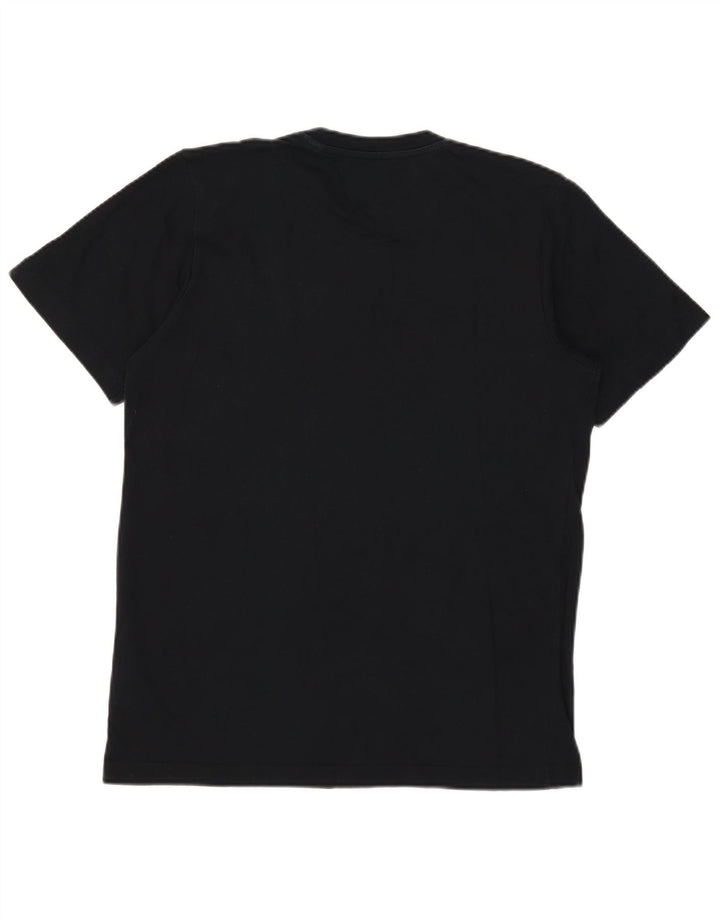 Adidas Herren Climalite Graphic T-Shirt Top Medium Schwarz Baumwolle