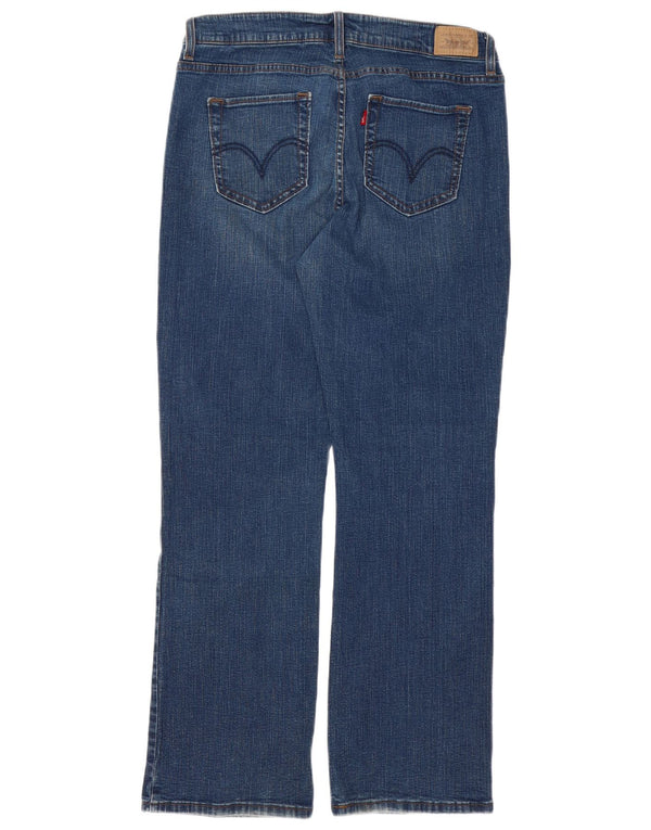 LEVI'S Womens 505 Perfectly Shaping Bootcut Jeans US 18 XL W36 L31 Blue