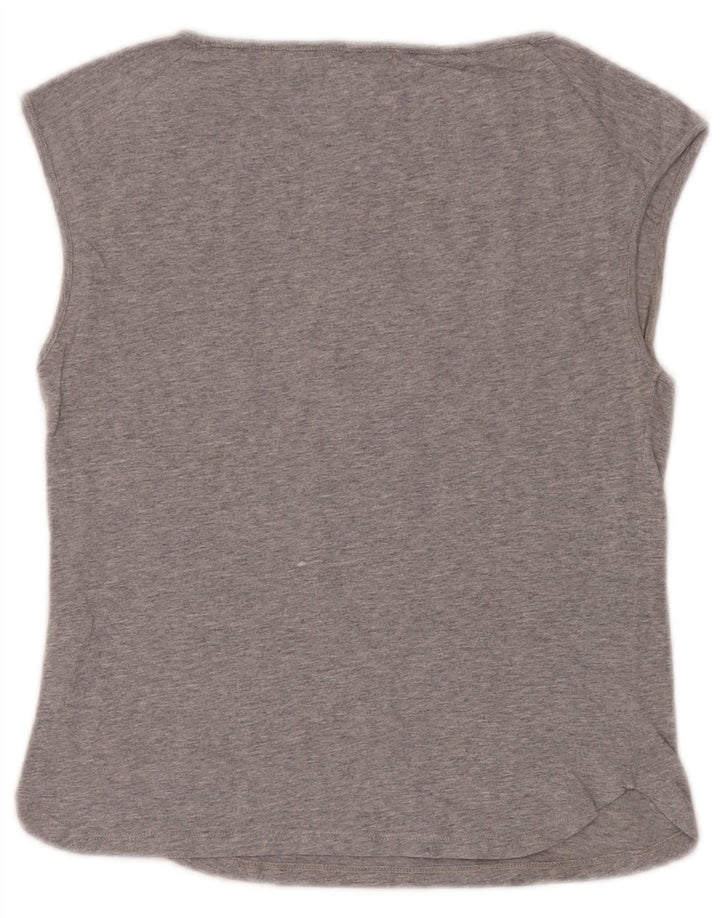 Max & Co. Damen Grafik-Trägershirt UK 10 Small Grau