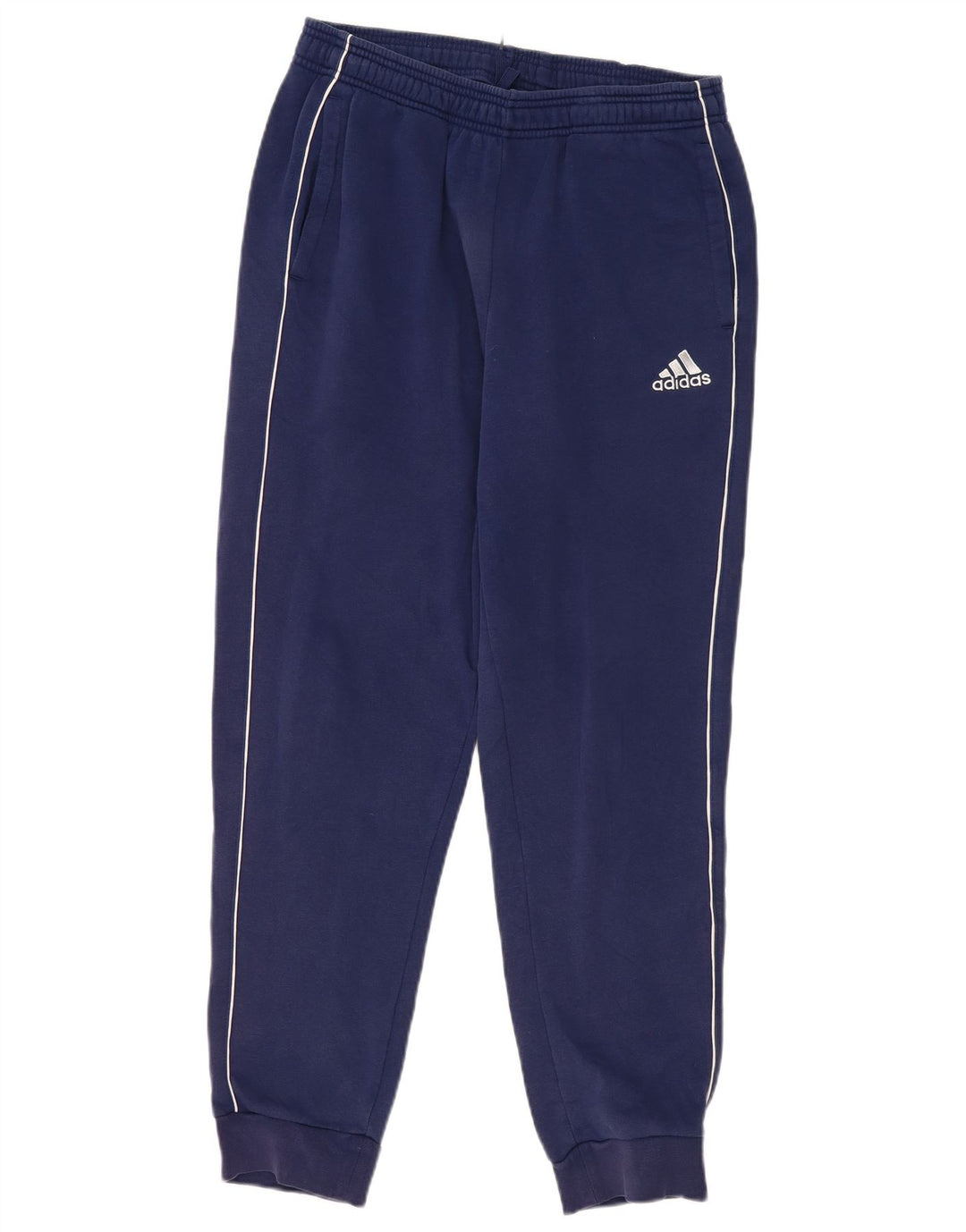 ADIDAS Herren-Trainingshose, Jogginghose, groß, marineblau, Baumwolle