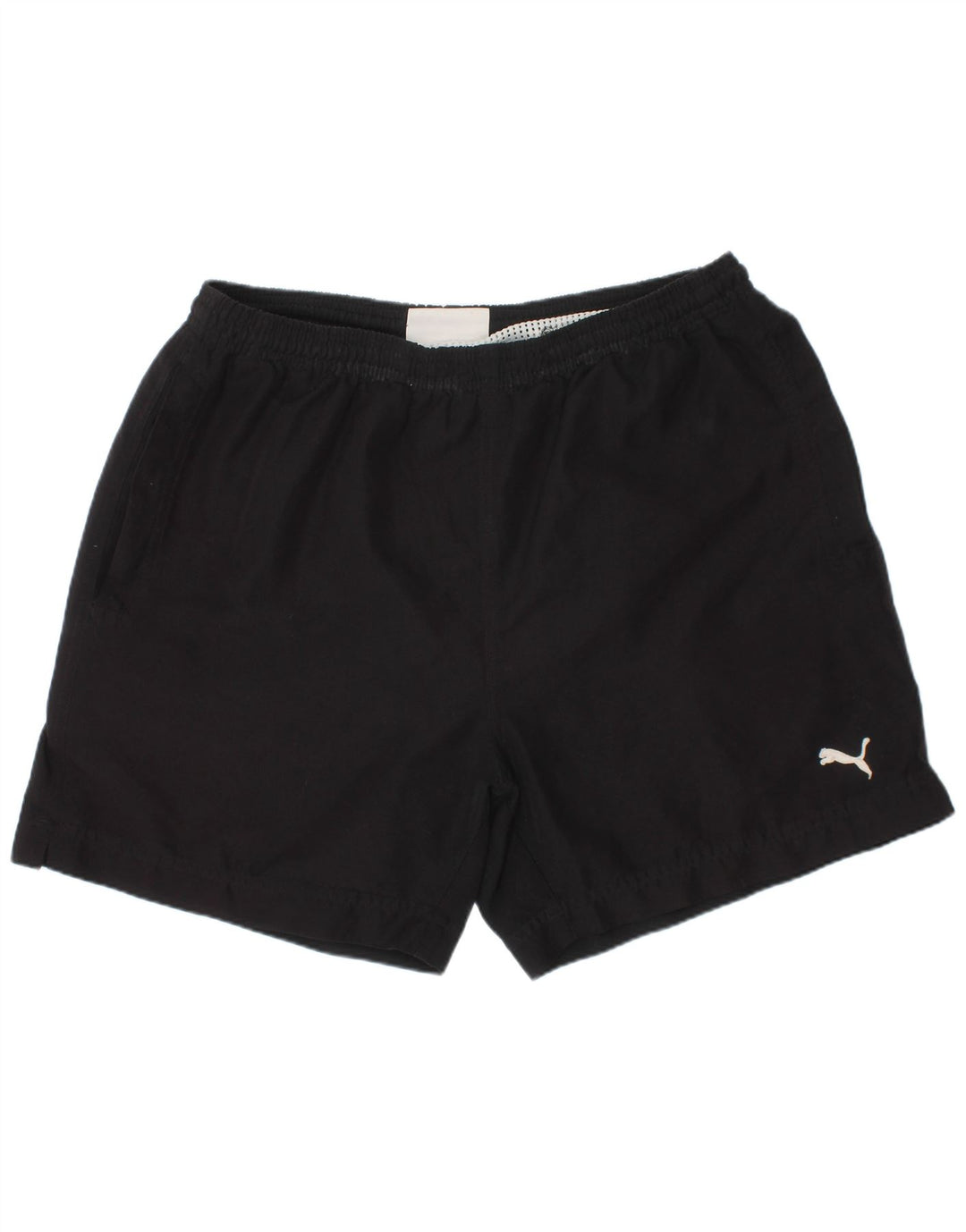 Puma Badeshorts für Jungen, 15–16 Jahre, schwarzes Polyester